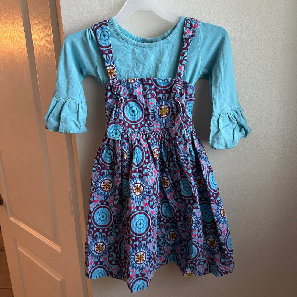 Paint by Numbers two-piece dress in size 4